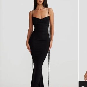 Elegant Black Evening Dress